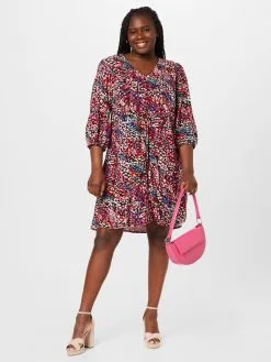 ONLY CARMAKOMA Mini Jurken Jurk DEFINA Dames Zwart -ONLY Elegant winkel d706325d0709328ff0b4c9382da34c17