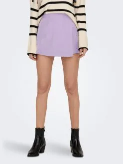 ONLY Shorts Regular Broek THEA Dames Lichtlila -ONLY Elegant winkel d72b2cbbc2d469e3a858d83533af3a0b