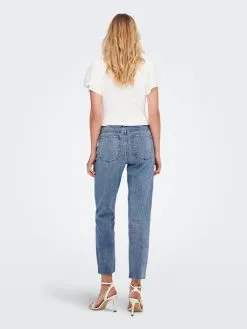 ONLY Straight Regular Jeans Emily Dames Blauw 10 ONLY Straight Regular Jeans Emily Dames Blauw -ONLY Elegant winkel d7898c7097e971c9aa688bf9270992f4