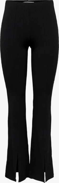 ONLY Pantalons Flared Broek FIONA Dames Zwart