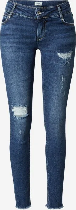 ONLY Jeans Skinny Jeans LUCI Dames Blauw