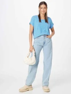 ONLY T-shirts Shirt MOSTER Dames Hemelsblauw -ONLY Elegant winkel d7f46046dde1bb1e0edc98df46783e9e