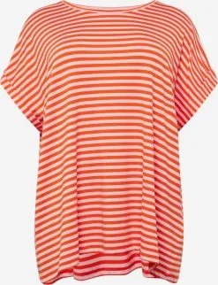 ONLY CARMAKOMA T-shirts Shirt PALAICA Dames Pitaja Roze / Pastelroze