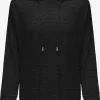 ONLY Hoodies Trui Cata Dames Zwart