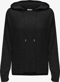 ONLY Hoodies Trui Cata Dames Zwart