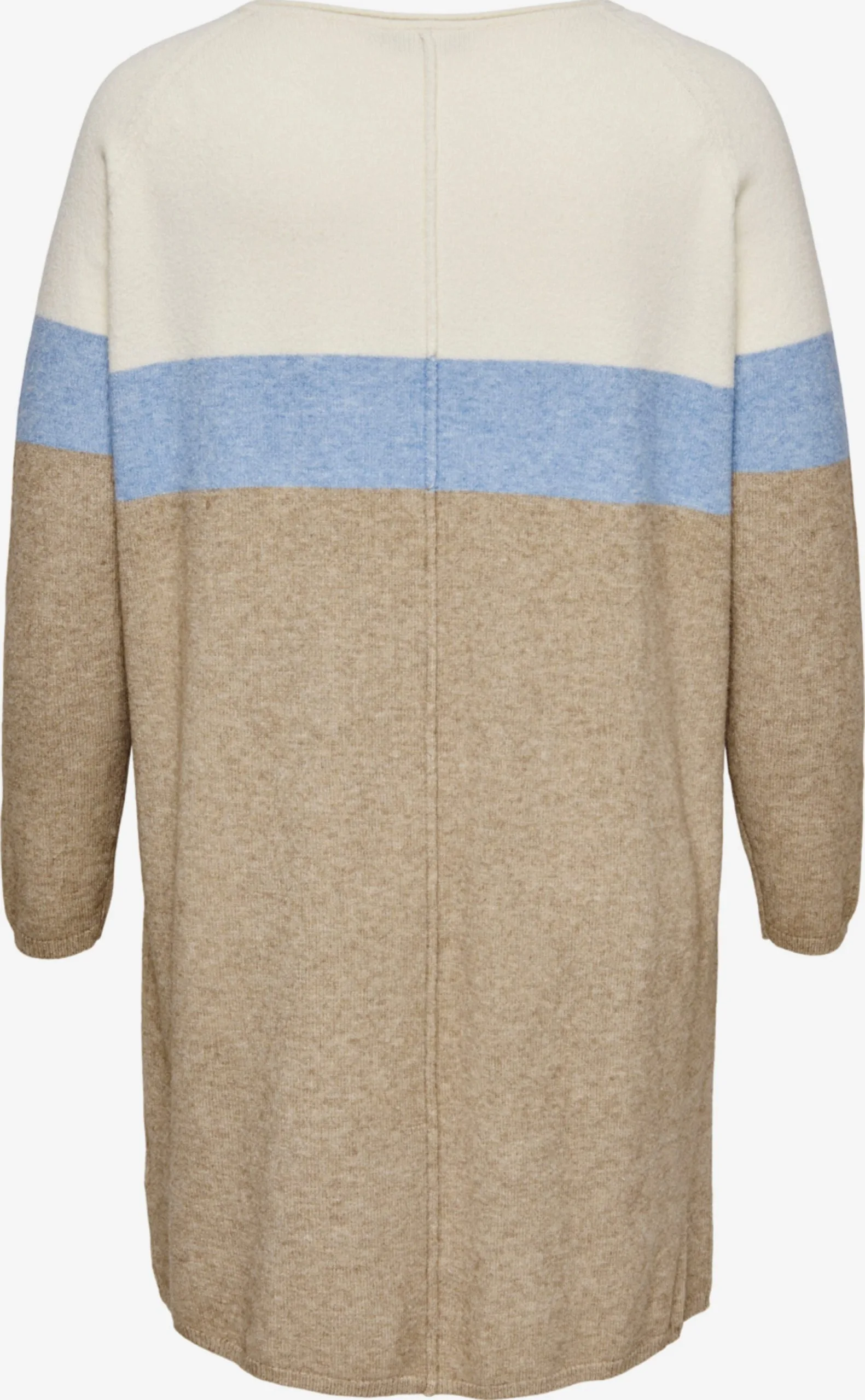 ONLY CARMAKOMA Gebreide Jurken Gebreide Jurk Laura Dames Lichtbruin 2 ONLY CARMAKOMA Gebreide Jurken Gebreide Jurk Laura Dames Lichtbruin - Afbeelding 2