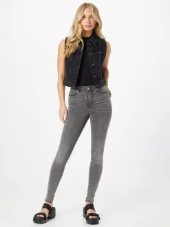 ONLY Jeans Skinny Jeans ROYAL Dames Grijs -ONLY Elegant winkel d8ead504e53ae289fb41be9e6e3a6cd4