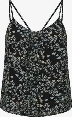 ONLY Spaghetti Tops Top Moon Dames Zwart