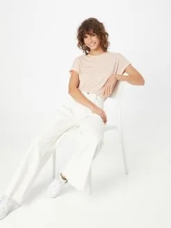 ONLY T-shirts Shirt Dames Pink -ONLY Elegant winkel d9d523cac531d4b546bf6483b825c3cd