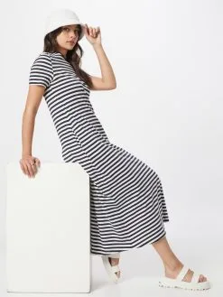 ONLY Jerseyjurken Jurk MAY Dames Nachtblauw -ONLY Elegant winkel d9ed9c4e4ac3ba21f4e06404cb77c399