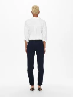 ONLY Chinos Regular Chino BIANA Dames Donkerblauw -ONLY Elegant winkel da3da81e10e084553339c3e02dc1702f