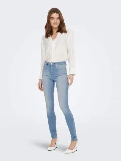 ONLY Jeans Skinny Jeans FOREVER Dames Lichtblauw -ONLY Elegant winkel dadc9c854b7861639e4ee4851aea7dd5