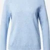 ONLY Fijngebreide Truien Trui Lesly Kings Dames Lichtblauw