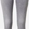 ONLY Jeans Skinny Jeans Wauw Dames Grijs