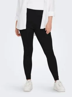 ONLY CARMAKOMA Broeken Skinny Leggings Tay Dames Zwart -ONLY Elegant winkel db9882dada5bc410907d92aad63c59a5