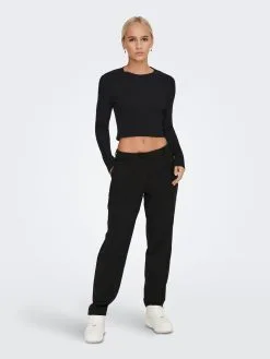 ONLY Fijngebreide Truien Trui Meddi Dames Zwart -ONLY Elegant winkel dbf66ae95d2269e8fd7b9900b7b9876d