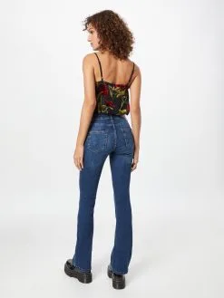 ONLY Bootcut Flared Jeans Blush Dames Donkerblauw -ONLY Elegant winkel dd29eafebf2af110c4cadd5c600ac5ce