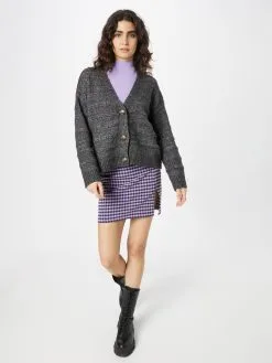 ONLY Vesten Gebreid Vest CELINA Dames Donkergrijs -ONLY Elegant winkel ded158eddb9f9298b1dd2e6d9372c07a