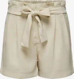 ONLY Shorts Regular Bandplooibroek NEW FLORENCE Dames Crème