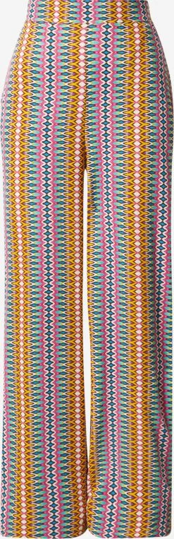 ONLY Pantalons Loosefit Broek ALMA Dames Geel