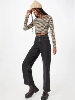 ONLY Wide Leg Wide Leg Jeans Dames Zwart -ONLY Elegant winkel e0a329a9d6f39e7515ebbeb76513ffb5