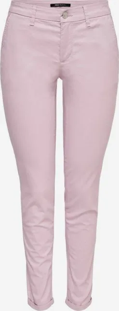 ONLY Chinos Slimfit Chino Paris Dames Rosa