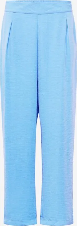 ONLY CARMAKOMA Bandplooibroeken Wide Leg Bandplooibroek JOLEEN JACKIE Dames Hemelsblauw