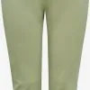 ONLY CARMAKOMA Pantalons Regular Broek GOLDTRASH Dames Groen