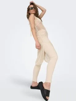 ONLY Strandjurkjes Strandjurk Dames Beige -ONLY Elegant winkel e36b35c8da6eb8ba1e1ac0deecc3f2a8