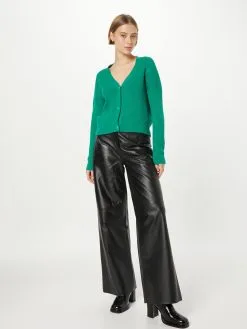 ONLY Vesten Gebreid Vest KATIA Dames Donkergroen -ONLY Elegant winkel e3b409a8d9c83a6d9bb8c4dab122cb08