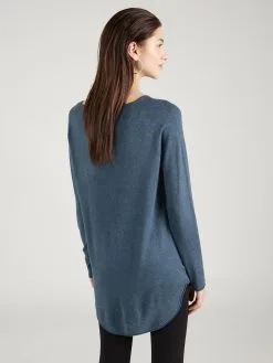 ONLY Fijngebreide Truien Trui Mila Dames Duifblauw -ONLY Elegant winkel e4eb3636a0f73d7f2ad54a88d0b61ad7