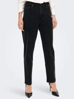 ONLY Straight Regular Jeans Robbie Dames Zwart 12 ONLY Straight Regular Jeans Robbie Dames Zwart -ONLY Elegant winkel e4f7f275486ca4a57dabc236fe87a360