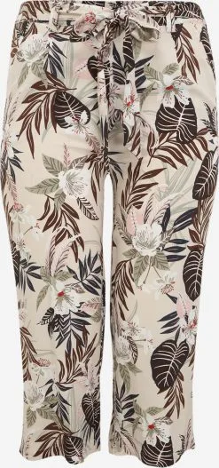 ONLY Culottes Wide Leg Bandplooibroek NOVA Dames Beige