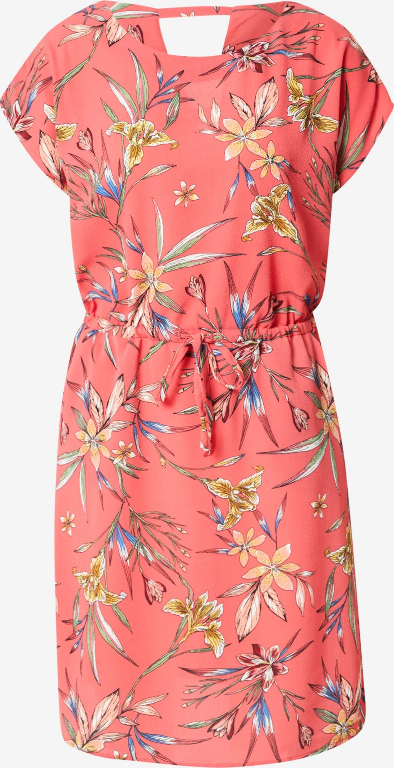 ONLY Mini Jurken Jurk Nova Dames Watermeloen Rood 1 ONLY Mini Jurken Jurk Nova Dames Watermeloen Rood