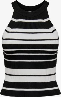 ONLY Tops Gebreide Top Edna Dames Zwart