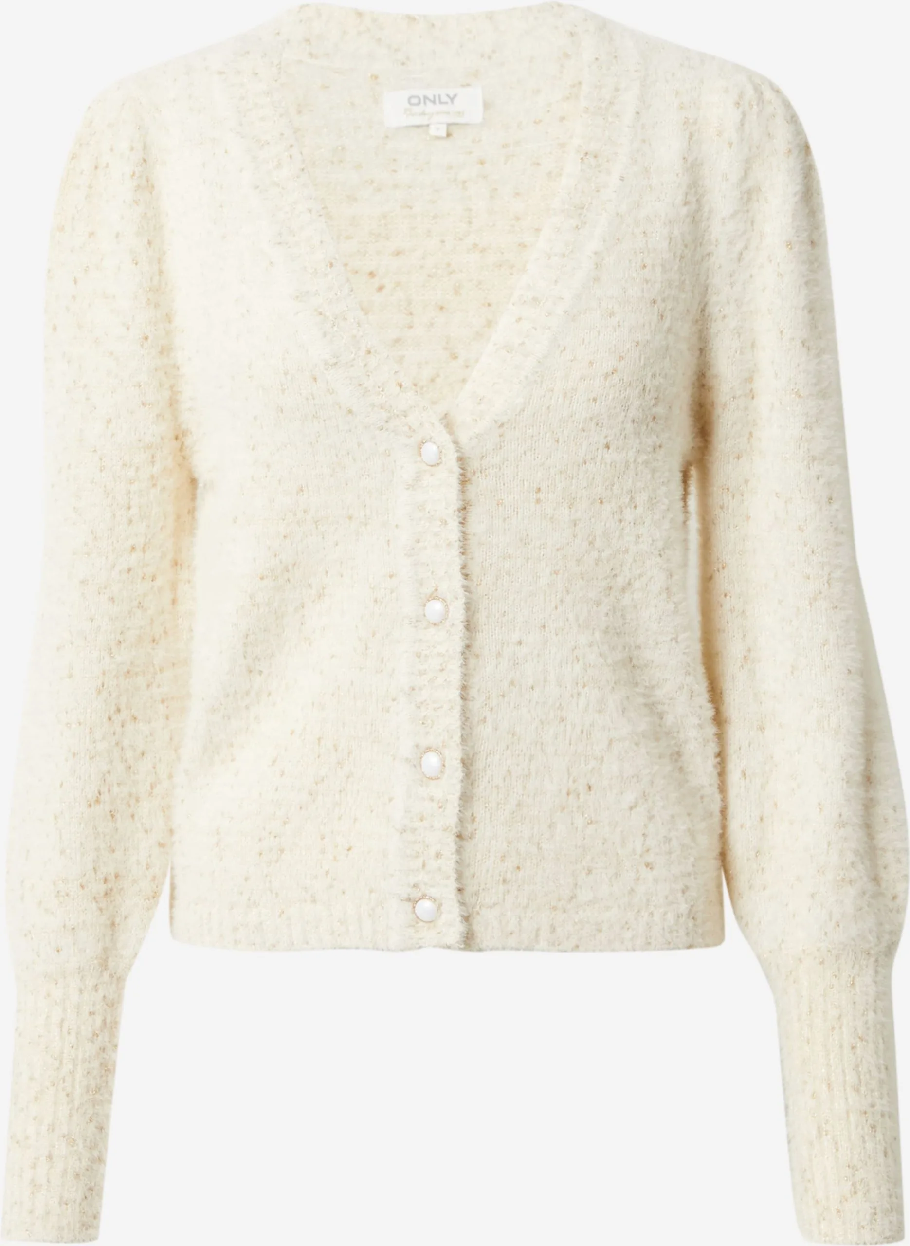 ONLY Vesten Gebreid Vest ROSETTE Dames Beige / Sand 1 ONLY Vesten Gebreid Vest ROSETTE Dames Beige / Sand