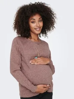 ONLY MATERNITY Fijngebreide Truien Trui Dames Sering -ONLY Elegant winkel e7c9c824edb7cbbf8518eada83becd6c