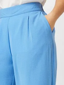 ONLY CARMAKOMA Bandplooibroeken Wide Leg Bandplooibroek JOLEEN JACKIE Dames Hemelsblauw -ONLY Elegant winkel e834adb3ee3acd57060b0f5a3a1cfb86