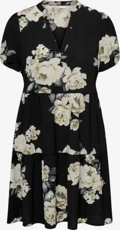 ONLY Mini Jurken Jurk Dames Zwart / Wit