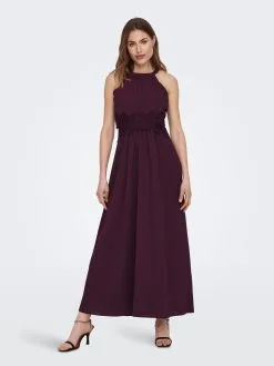 ONLY Maxi Jurken Jurk Dames Bordeaux -ONLY Elegant winkel e9c77906cacec39550ea6871a525a3a6