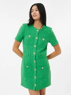 ONLY Blousejurken Blousejurk AUBURN ARIZA Dames Grasgroen -ONLY Elegant winkel eabb9e2aa9be3793975096589e619cc7