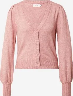 ONLY Vesten Gebreid Vest LEVA Dames Rosa