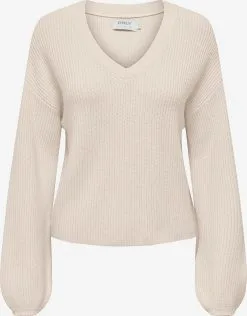 ONLY Basic Truien Trui Katia Dames Wolwit