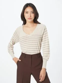 ONLY Fijngebreide Truien Trui LANA Dames Lichtgrijs -ONLY Elegant winkel eceab2928561741846d5a6c31bc487f4