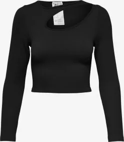 ONLY Longsleeves Shirt Gwen Dames Zwart