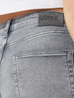 ONLY Straight Regular Jeans Veneda Dames Grijs -ONLY Elegant winkel ed696223866ce26e323e6d2867f8f6ca