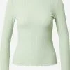ONLY Longsleeves Shirt EMMA Dames Lichtgroen