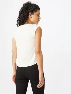 ONLY Kanten Tops Top Alexa Dames Wit -ONLY Elegant winkel ee084468917c249914127a7577d86f3a