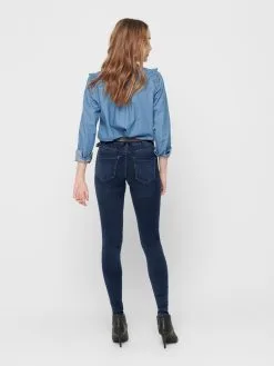 ONLY Jeans Skinny Jeans Royal Dames Blauw -ONLY Elegant winkel ee8b2f8ca2a071108361f715d4e4fa50