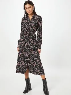 ONLY Blousejurken Blousejurk Zelma Dames Zwart -ONLY Elegant winkel ee9d09edcf371d68395f86240988f1d7